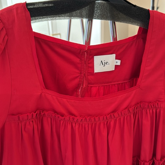 AJE Ruffle Mini Dress - Picture 2 of 4